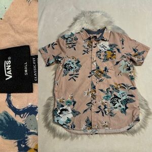 Vans Short Sleeve Button Down Shirt | Men’s Small